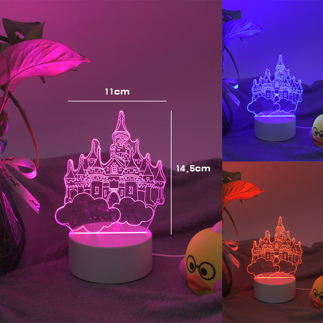 Creative 3D LED Night Lamp